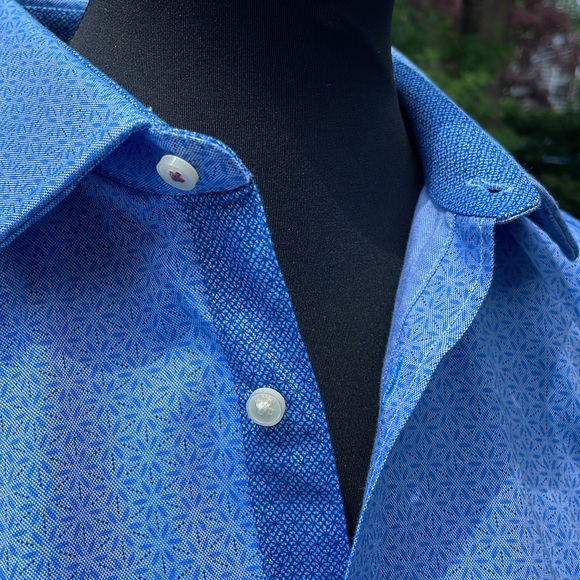 Ted Baker Colston Endurance Trim Fit Floral Dress Shirt - Picture 8 of 13